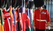 Soldier in full dress uniform